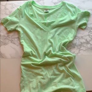 Mint B neck top